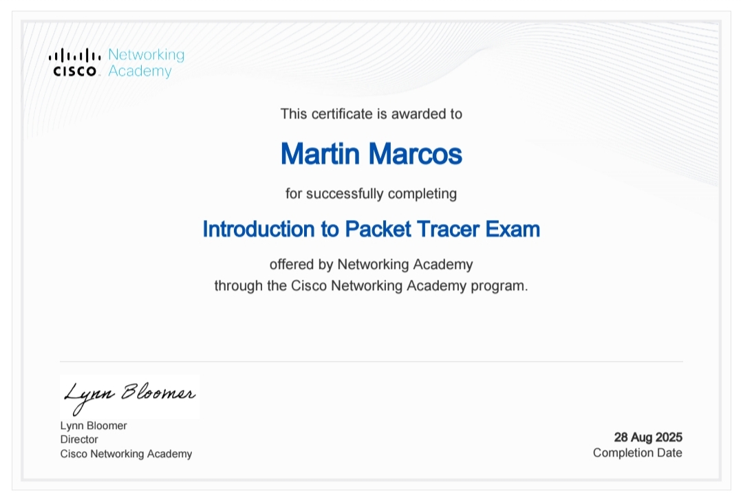 Certificate 7